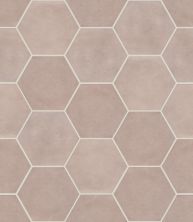 Shaw Builder Flooring Home Fn Gold Ceramic Color Field Esagona Gloss Pink Velvet 00800_TG87G
