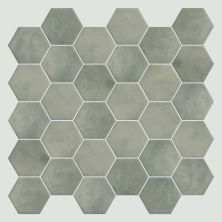 Shaw Floors Ceramic Solutions Kaleidoscope 6×7 Hex Sage 00310_574TS