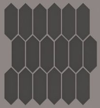 Shaw Floors Ceramic Solutions Grandeur Picket Matte Carbon 00950_424TS