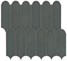 Shaw Floors Ceramic Solutions Inverse Aspect Elongated Fan Cozy Sage 00300_519TS