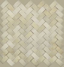 Shaw Floors Ceramic Solutions Chateau Woven Mosaic Crema Marfil 00200_CS25X