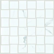 Shaw Floors Ceramic Solutions Range Basketweave Mosaic Matte Statuario 00151_CS32Z