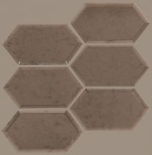 Shaw Floors Ceramic Solutions Lucerne Hex Beveled Mosaic Antique Bronze 00600_CS36Z