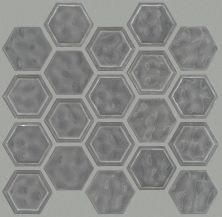 Shaw Floors Ceramic Solutions Geoscapes Hexagon Dark Gray 00550_CS50V