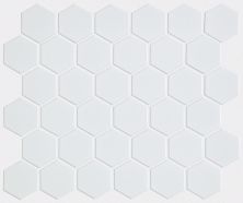 Shaw Floors SFA Dignity Hex 2 Mosaics White 00100_SA996