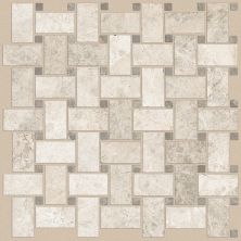 Shaw Floors Home Fn Gold Ceramic Del Ray Basketweave Mosaic Harbor 00255_TGL27