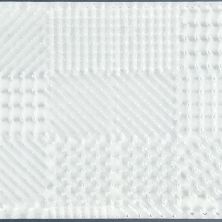 Glass Vogue Casa Roma ®  Super White (3”x12” 3D Textured Brick) Super CASFA10312