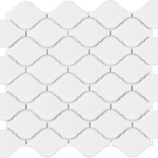 Wall Art Casa Roma ®  White (Glossy Lantern Mosaic) White SAN51040