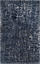 Surya Banshee3306 Dark Blue 5′ x  8′ Banshee-3306-Rectangular-5×8