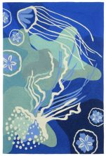 Liora Manne Capri Contemporary Blue 7’6″ x 9’6″ CAP71166504