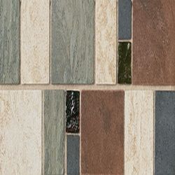 Daltile Continental Slate Beige / Red/ Green / Black