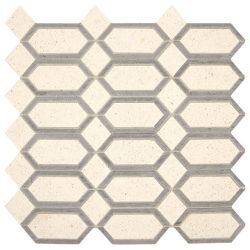 Marazzi Castellina Stone Mosaics Beige And Gray