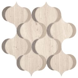 Marazzi Castellina Stone Mosaics Gray And Fawn