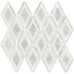 Daltile Decorative Accents Argyle Blend White