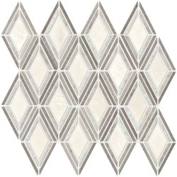 Daltile Decorative Accents Argyle Blend Gray