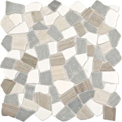 Daltile Raine Cumulus Grey Blend