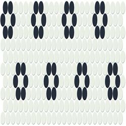 Daltile Keystones Arctic White/Black