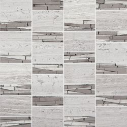 Daltile Limestone Chenille White