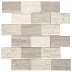Daltile Simplystick Mosaix Chenille White