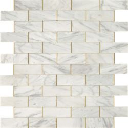 Daltile Lavaliere Alluring White/Brass