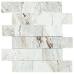 Daltile Simplystick Mosaix Daphne White