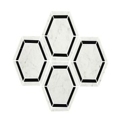 Daltile Marble Black/White