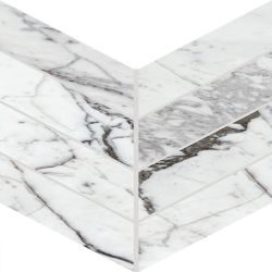 Daltile Marble Attaché Lavish Pearl Arabesque