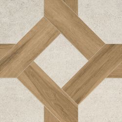 Daltile Museo Exhibition White Trellis