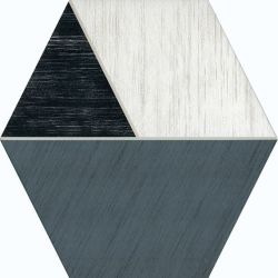 Daltile Bee Hive Medley Multiplex Black/White