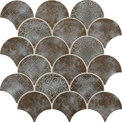 Daltile Vintage Metals Whitewash Classic Bronze
