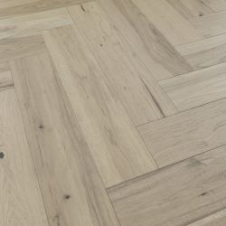 Mannington Handcrafted Provence Herringbone Blanc