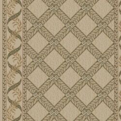 Kane Carpet Garden Trellis Runner Alabaster