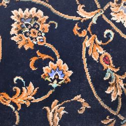 Kane Carpet Kashan Black Satin