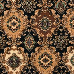 Kane Carpet Medallion Black Satin
