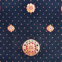 Kane Carpet Sheridan Black Navy