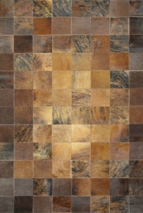 Couristan Chalet Tile Brown Collection
