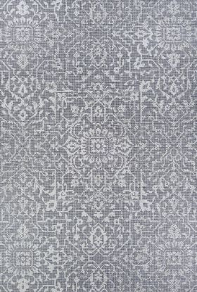 Couristan Monte Carlo Palmette Grey/Ivory Collection