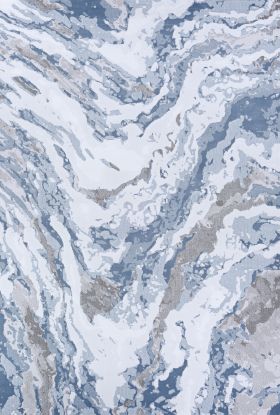 Couristan Serenity Abstract Marble Grey/Opal Collection