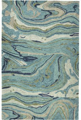 Kaleen Marble Collection Teal Collection