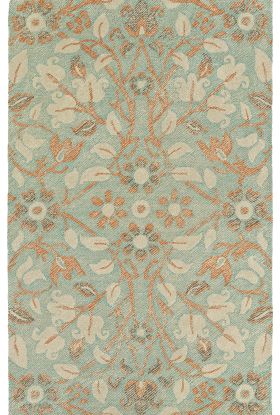 Kaleen Weathered Collection Turquoise Collection