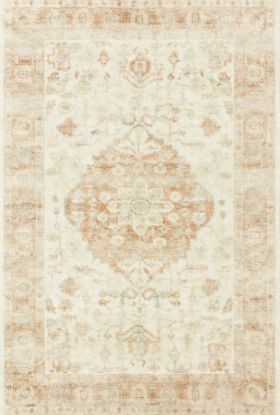Loloi II Rosette ROS-03 IVORY / TERRACOTTA Collection