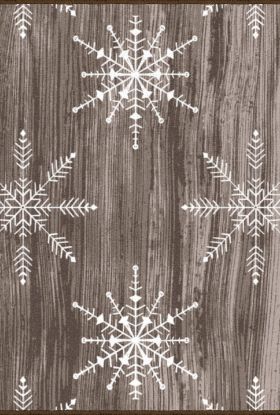 Mohawk Prismatic Barnwood Snowflakes Driftwood Collection