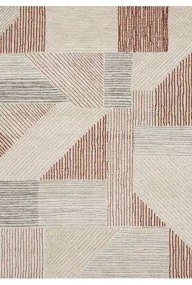 Karastan Rugs Bowen By Drew & Jonathan Home Central Valley Red Collection