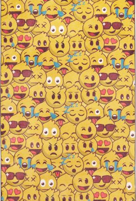 Mohawk Prismatic Emoji Play Yellow Collection