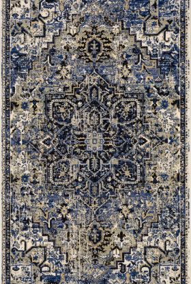 Karastan Rugs Perception Cobalt Collection