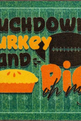 Mohawk Prismatic Touchdown Turkey Pie Green Collection
