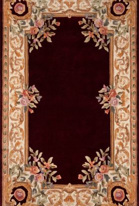 Momeni Harmony India Hai-7 Burgundy Collection