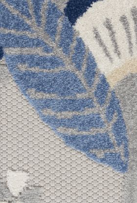 Nourison Home Aloha Blue/Grey Collection