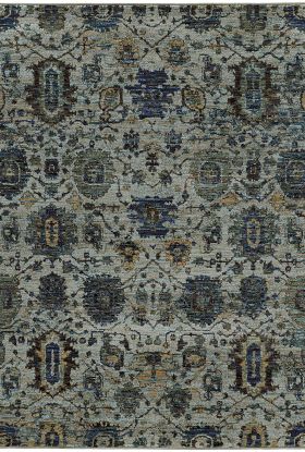 Oriental Weavers Andorra 7120a Blue Collection