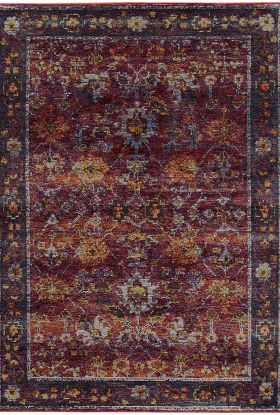 Oriental Weavers Andorra 7153a Red Collection